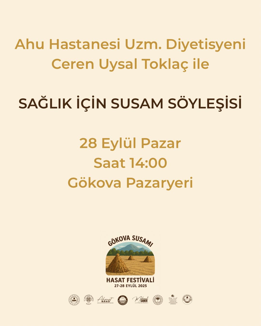 Sağlık İçin Susam Söyleşisi