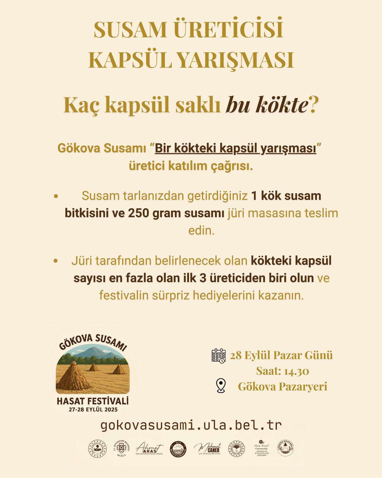 Susam Üreticisi Kapsül Yarışması