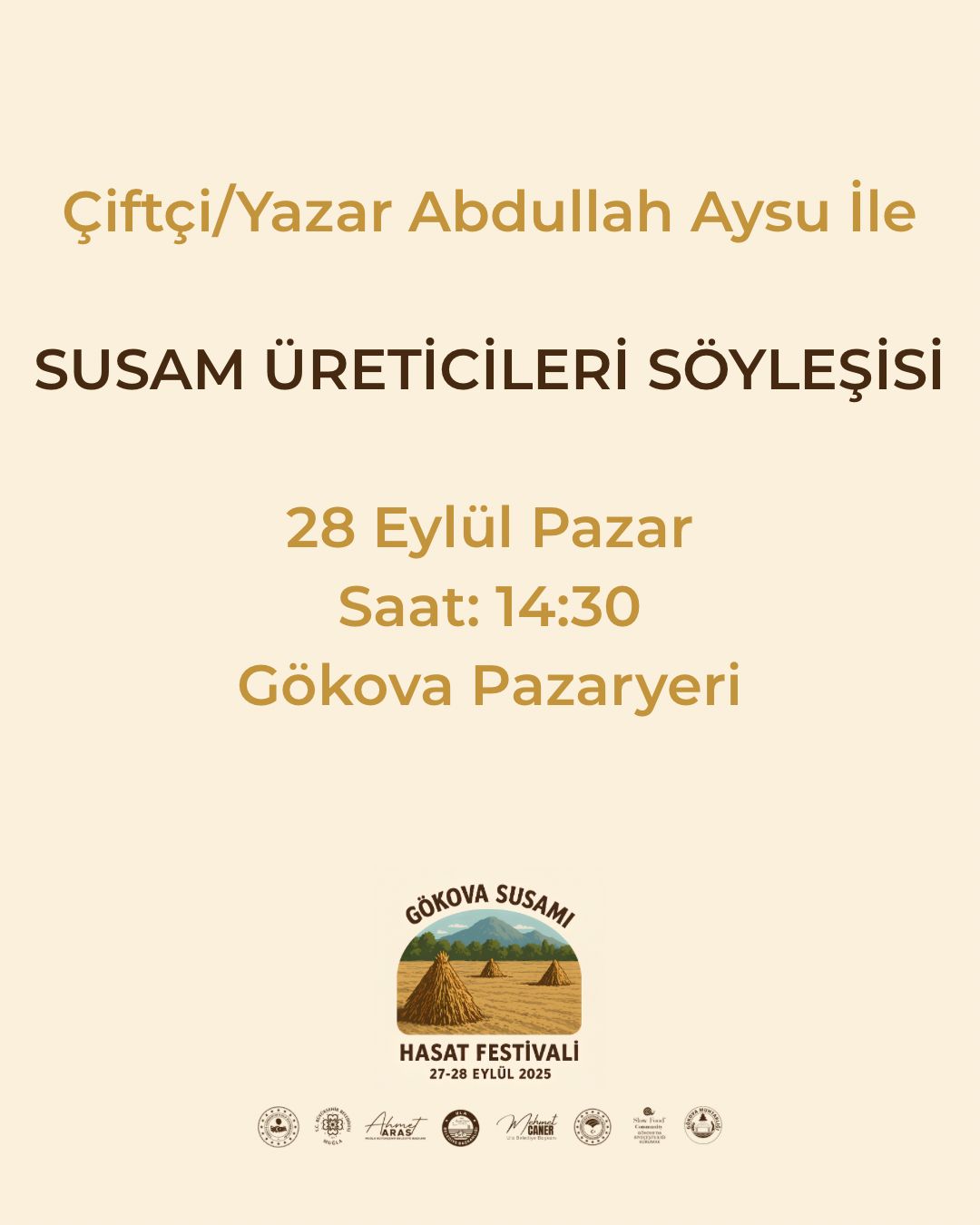 Susam Üreticileri Söyleşisi